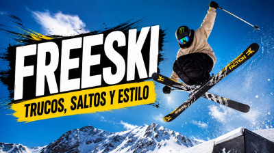 Freeski ❄️ freeski videos, snowpark tricks, jumps and freestyle skiing