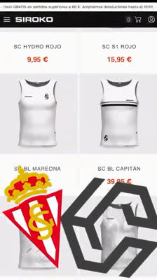 Siroko x Sporting de Gijón