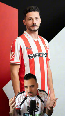 REAL SPORTING GIJÓN - 1ª EQUIPACIÓN