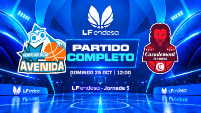 Meins Avenida vs Casademont Zaragoza | Jornada 5 | LF Endesa 2026/2027