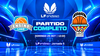 Durán Maquinaria Ensino vs Valencia B.C. | Jornada 5 | LF Endesa 2026/2027