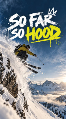 4BI9: esquí freeride y estilo urbano en la temporada 2008-2009 · So Far So Hood