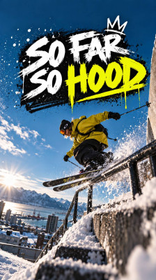Phil Casabon: esquí freestyle y estilo urbano con 4BI9 · So Far So Hood