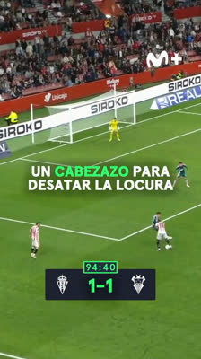 Un cabezazo para desatar la locura