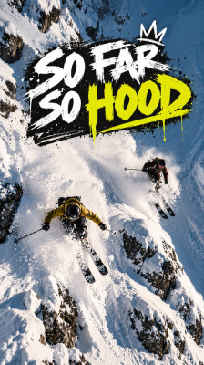 Luke Tanaka y Witt Foster: esquí freeride y nieve polvo con 4BI9 · So Far So Hood