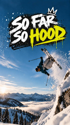 Tim Maney: esquí freeride y freestyle con 4BI9 · So Far So Hood