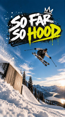 Collin Collins, Tim McChesney, John Kutcher y Steve Stepp: esquí freeride y freestyle · So Far So Hood