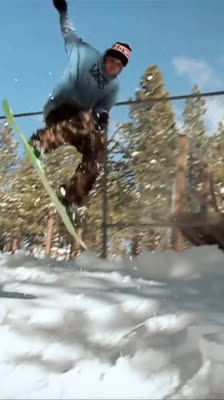 Billy Garcia: Freestyle Snowboarding in Lake Tahoe—From the Snowpark to the Backcountry · Paint It Gold