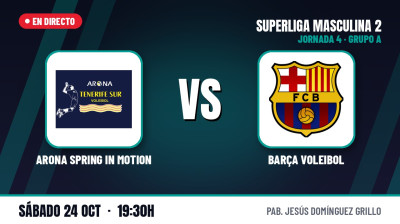 [SM2] Matchday 4 | Arona Spring In Motion  - Barça Volleyball