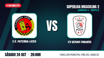 [SM2] Matchday 4 | C.V. Paterna-Liceo  - CV GEMAVI Vinaròs
