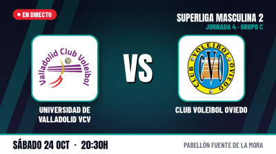 [SM2] Matchday 4 | University of Valladolid VCV  - Oviedo Volleyball Club