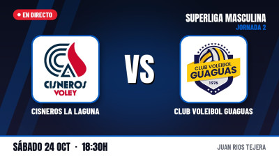 [SUPERLEGA MASCHILE] 2ª giornata | Cisneros La Laguna  - Club Voleibol Guaguas
