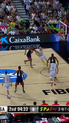 ¡El contraataque del Dream Team! Estados Unidos ante Eslovenia | Mundial FIBA 2014