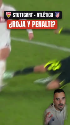 Stuttgart - Atlético de Madrid: la roja a Hjulmand, justa... ¿y el penalti a Hancko?