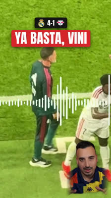 Vinicius: ENOUGH IS ENOUGH (substituted, booed, and out of the Clásico)