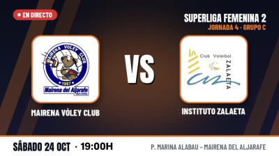 [SF2 - Gr.C 26/27] 4e journée - MAIRENA VÓLEY CLUB - INSTITUTO ZALAETA