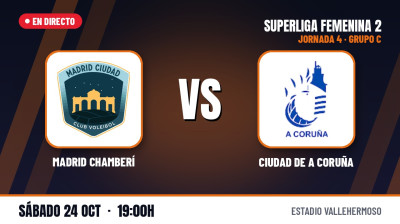 [SF2 – Skupina C 26/27] 4. kolo – MADRID CHAMBERÍ – CIUDAD DE A CORUÑA
