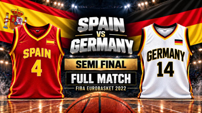 España vs Alemania | Semifinal | FIBA EuroBasket 2022 | Partido completo