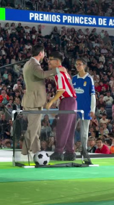 Genuine Emanuel, happy and proud to represent the Club