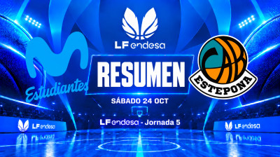 Resumen Movistar Estudiantes vs Impulso 360 Estepona | Jornada 5 | LF Endesa 2026/2027