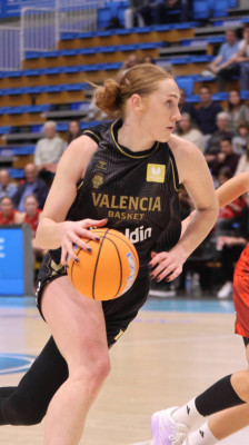 Chloe Bibbys bedste spil i kampen mellem Durán Maquinaria Ensino og Valencia B.C. | LF Endesa 2026/2027