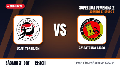 [SF2 Group A 26/27 - Matchday 5] - UCAM TORREJÓN - C.V.PATERNA-LICEO