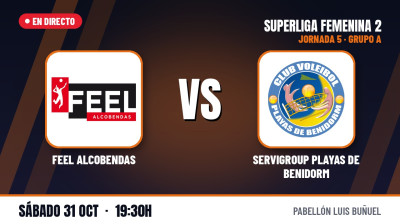 [SF2 Group A 26/27 - Matchday 5] - FEEL ALCOBENDAS - SERVIGROUP PLAYAS DE BENIDORM