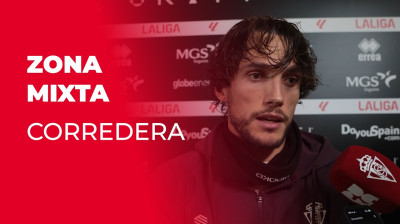 Corredera, na de wedstrijd CD Castellón-Sporting