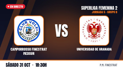[SF2 Group B 26/27 - Round 5] - CAMPORROSSO FINESTRAT MEDSUR - UNIVERSITY OF GRANADA