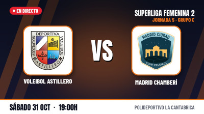[SF2 Group C 26/27 - Matchday 5] - ASTILLERO VOLLEYBALL - MADRID CHAMBERÍ