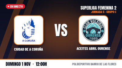 [SF2 Group C 26/27 - Matchday 5] - A CORUÑA - ACEITES ABRIL OURENSE