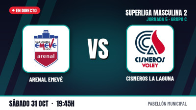 [SM2 Group C 26/27 - Matchday 5] - ARENAL EMEVÉ - CISNEROS LA LAGUNA
