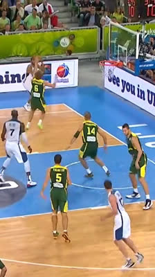 ¡Nicolas Batum está imparable! Otro triple ante Lituania en la final del EuroBasket 2013
