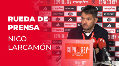 Nico nach dem Spiel CD Guijuelo gegen Real Sporting