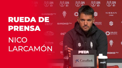 Nico, vor dem Spiel CD Guijuelo gegen Real Sporting