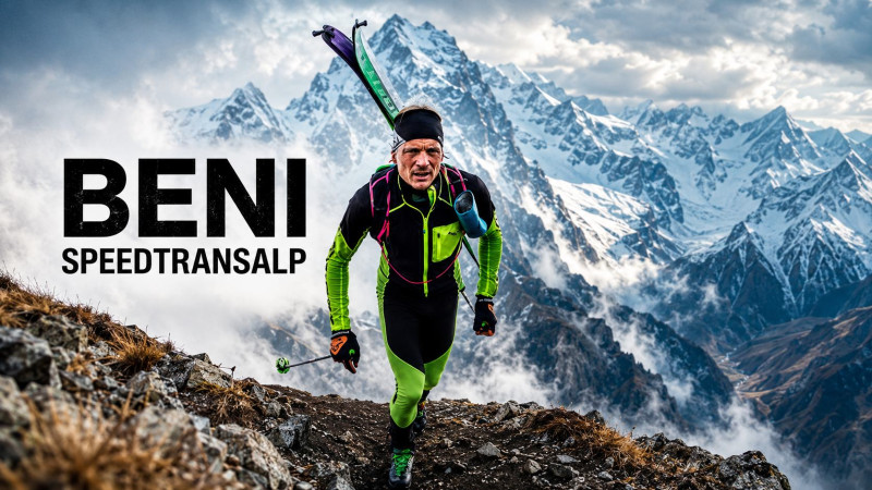 Beni SpeedTransalp - Extreme alpine ski crossing in 36 hours - Full documentary online