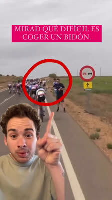 Tak trudne jest złapanie bidonu