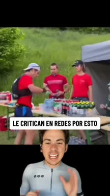 Han får kritik för att ha använt mineralvatten