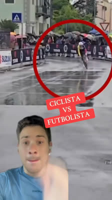 Kolarz vs piłkarz — wielka różnica