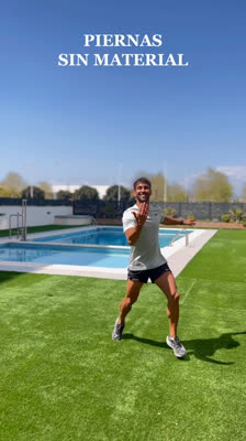 Leg workout without equipment