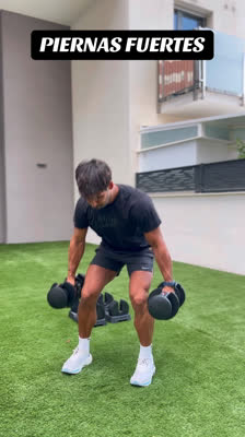 Dumbbell leg workout