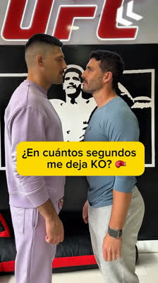 Hur många sekunder tror du att jag skulle hålla mot en UFC-proffs?