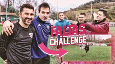 ¡RETO DE FALTAS vs DAVID VILLA! con xBuyer, miniBuyer & Rodrigo Faez