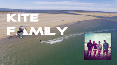 Kite Family – The journey of a French kiteboarding family and their champion children – Documentary