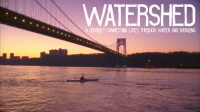 Watershed kayak expedition through hard-to-access river systems