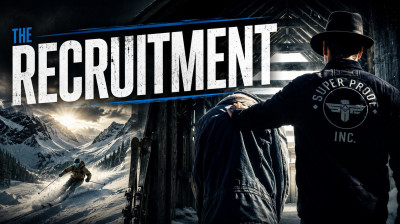 The Recruitment: Recruitment of new skiers for extreme skiing carried out by Super Proof – Documentary