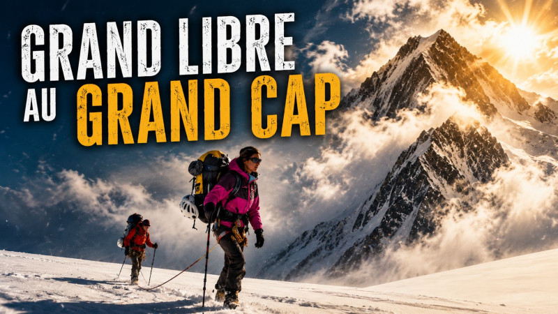 Grand Libre au Grand Cap: Extreme Climbing and Challenge on Mont Blanc with Arnaud Petit and Stéphanie Bodet - Documentary