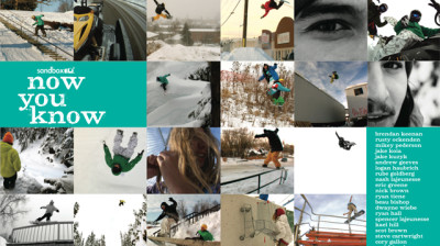 Now You Know: 3D-snowfilm av Sandbox Crew