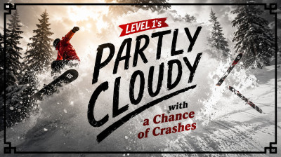 Partly Cloudy: Freeride-Ski und Musik – Dokumentarfilm