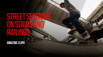 Most Amazing Clips - Kausi 2: Jakso 42: Street-sessiot portaissa ja kaiteilla skeittausasiantuntijoiden kanssa – Skateboard